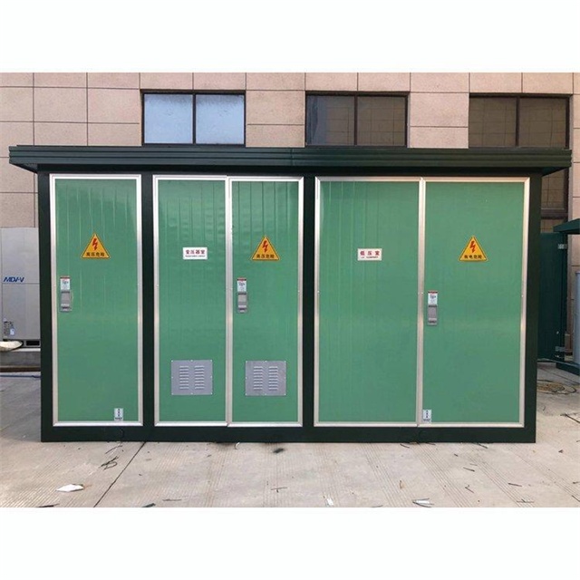 城阳1600KVA欧式箱式变压器